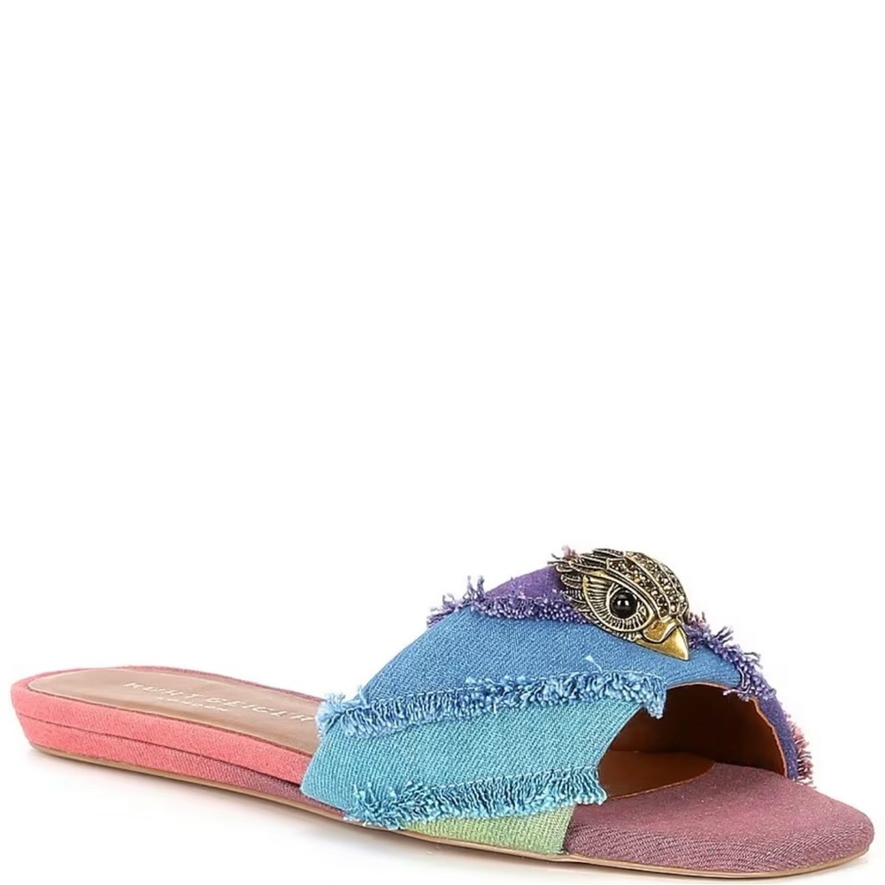 Kurt Geiger Multicolor Denim Sandals